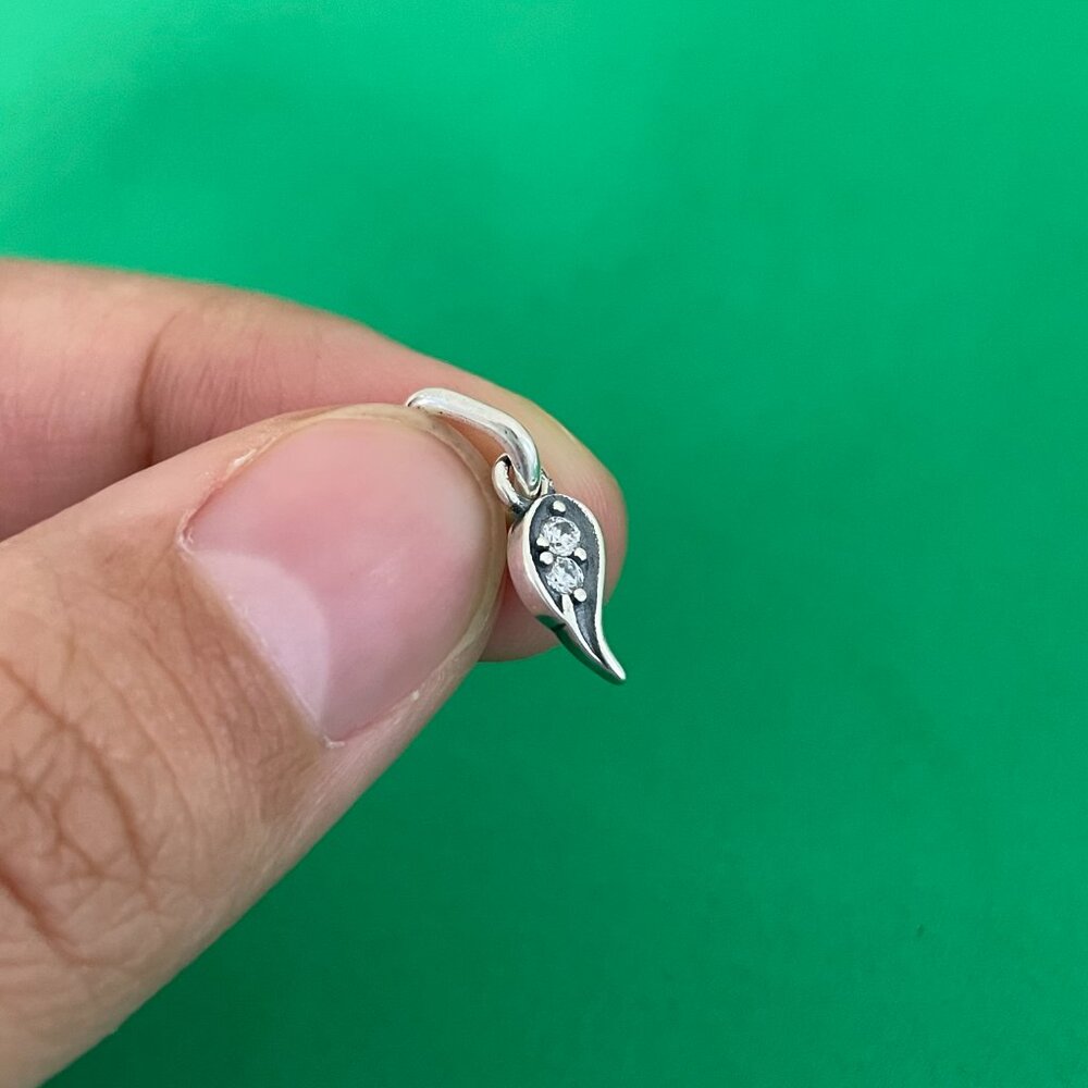 Pandora ME Sparkling Angel Wing Mini Dangle Charm